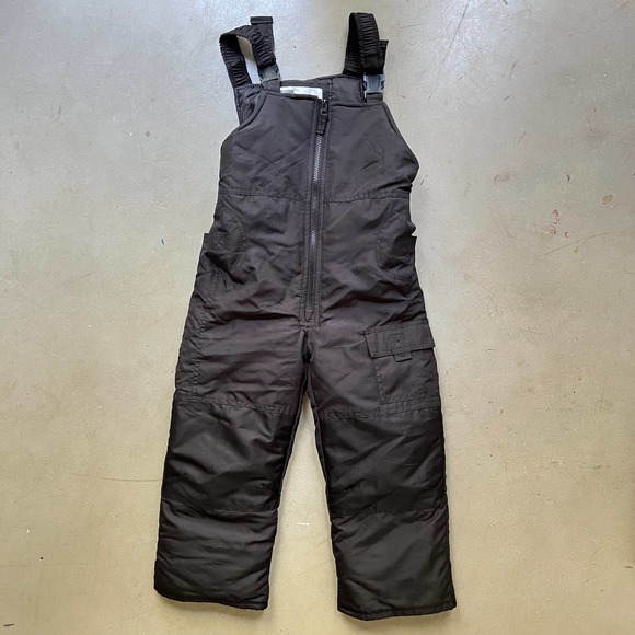 Energy Zone Outerwear Other - Energy Zone Outerwear Zip-up Kids Ski Snow Bibs - Black - Kids size Small (6-7)